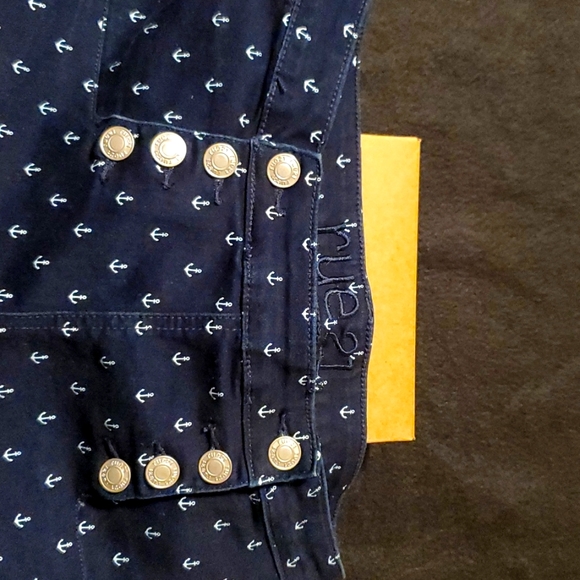 Worn twice!!! Rue 21 Anchor High Waisted Shorts! Size 0! - Picture 5 of 6